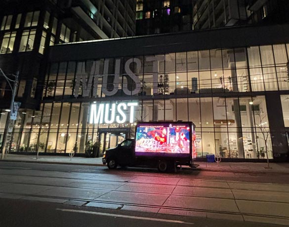 mobile led trucks toronto